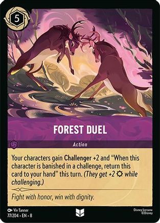 Forest Duel (77/204) Reign of Jafar (Cold Foil)