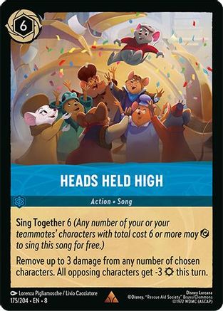 Heads Held High (175/204) Reign of Jafar (Cold Foil)