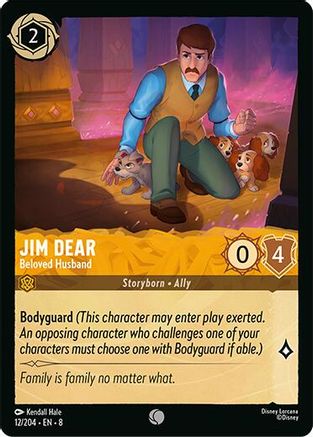 Jim Dear - Beloved Husband (12/204) Reign of Jafar (Cold Foil)
