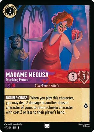 Madame Medusa - Deceiving Partner (47/204) Reign of Jafar (Cold Foil)