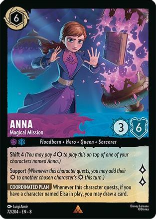 Anna - Magical Mission (72/204) Reign of Jafar (Non-Foil)