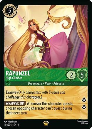 Rapunzel - High Climber (101/204) Reign of Jafar (Cold Foil)