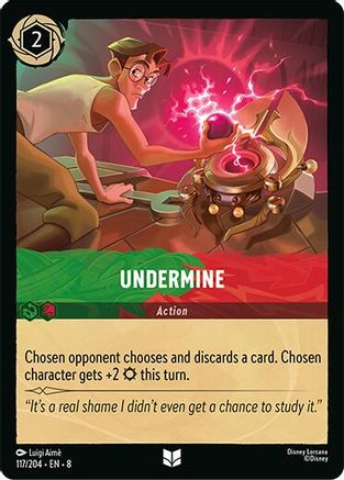 Undermine (117/204) Reign of Jafar (Cold Foil)