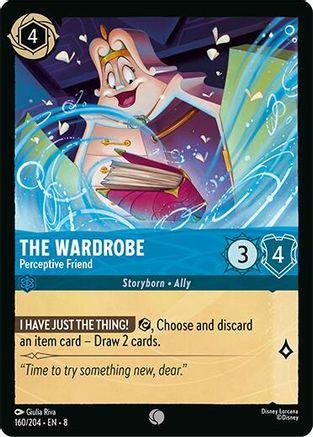 The Wardrobe - Perceptive Friend (160/204) Reign of Jafar (Cold Foil)