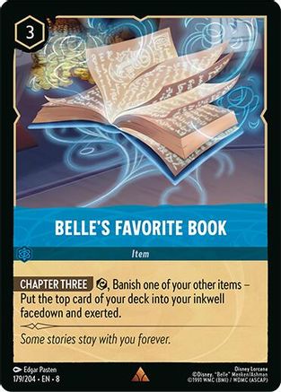 Belle's Favorite Book (179/204) Reign of Jafar (Cold Foil)