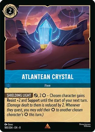 Atlantean Crystal (180/204) Reign of Jafar (Non-Foil)