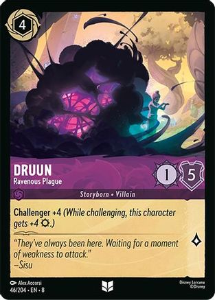 Druun - Ravenous Plague (46/204) Reign of Jafar (Cold Foil)