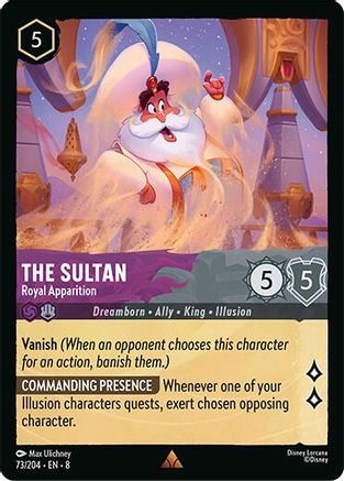 The Sultan - Royal Appaarition (73/204) Reign of Jafar (Cold Foil)