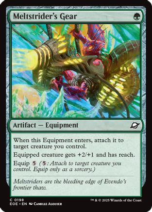 Meltstrider's Gear (EOE-198) - Edge of Eternities Foil