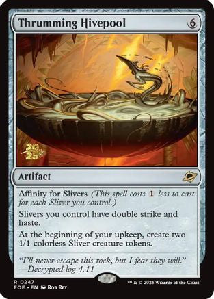 Thrumming Hivepool (PRE-247) - Prerelease Cards Foil