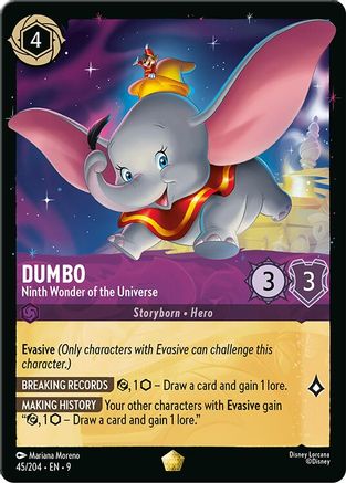 Dumbo - Ninth Wonder of the Universe (45/204) Fabled (Non-Foil)