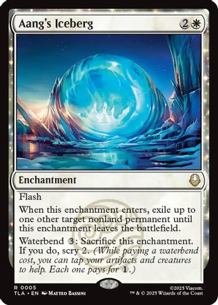 Aang's Iceberg (TLA-005) - Avatar: The Last Airbender Foil