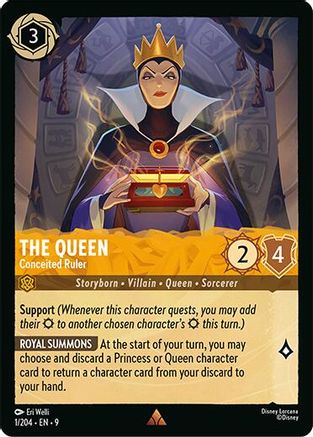 The Queen - Conceited Ruler (1/204) Fabled (Cold Foil)