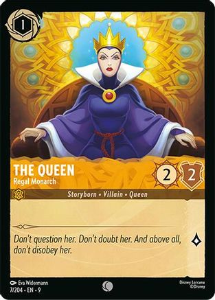 The Queen - Regal Monarch (7/204) Fabled (Cold Foil)