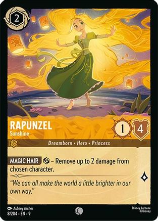 Rapunzel - Sunshine (8/204) Fabled (Cold Foil)