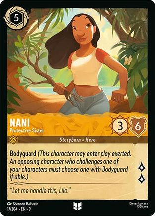 Nani - Protective Sister (17/204) Fabled (Cold Foil)