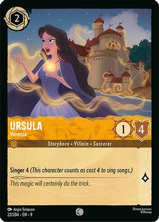 Ursula - Vanessa (22/204) Fabled (Non-Foil)