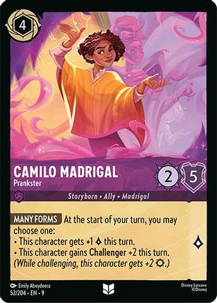 Camilo Madrigal - Prankster (52/204) Fabled (Non-Foil)