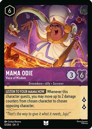 Mama Odie - Voice of Wisdom (57/204) Fabled (Cold Foil)