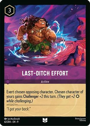 Last-Ditch Effort (62/204) Fabled (Non-Foil)