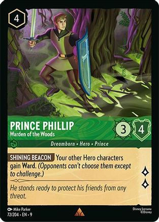 Prince Phillip - Warden of the Woods (72/204) Fabled (Non-Foil)