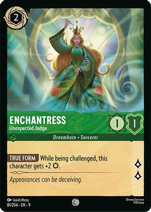 Enchantress - Unexpected Judge (81/204) Fabled (Cold Foil)