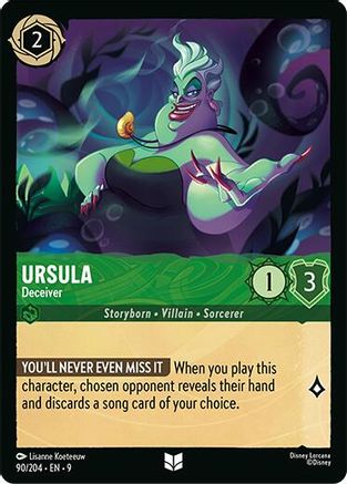 Ursula - Deceiver (90/204) Fabled (Cold Foil)
