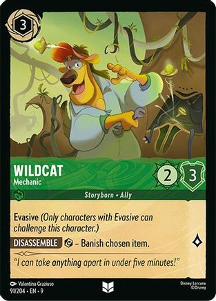 Wildcat - Mechanic (91/204) Fabled (Cold Foil)