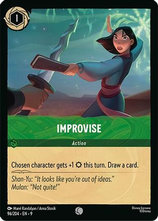 Improvise (96/204) Fabled (Non-Foil)
