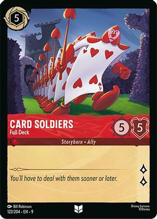 Card Soldiers - Full Deck (122/204) Fabled (Non-Foil)