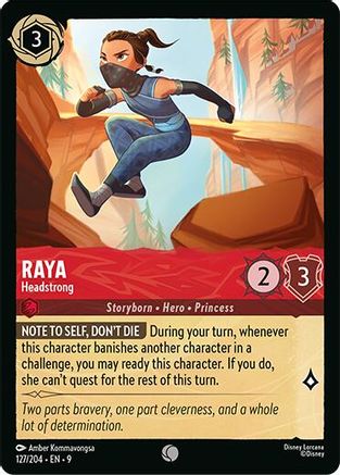 Raya - Headstrong (127/204) Fabled (Non-Foil)