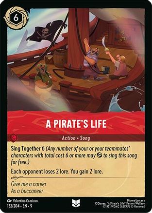 A Pirate's Life (132/204) Fabled (Non-Foil)