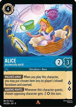 Alice - Accidentally Adrift (141/204) Fabled (Cold Foil)