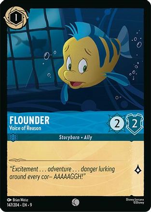 Flounder - Voice of Reason (147/204) Fabled (Cold Foil)