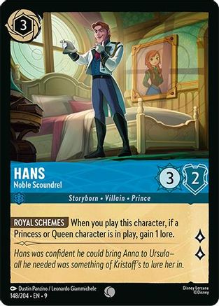 Hans - Noble Scoundrel (148/204) Fabled (Non-Foil)