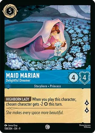 Maid Marian - Delightful Dreamer (158/204) Fabled (Cold Foil)