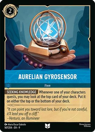 Aurelian Gyrosensor (167/204) Fabled (Cold Foil)