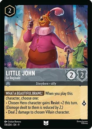 Little John - Sir Reginald (176/204) Fabled (Non-Foil)