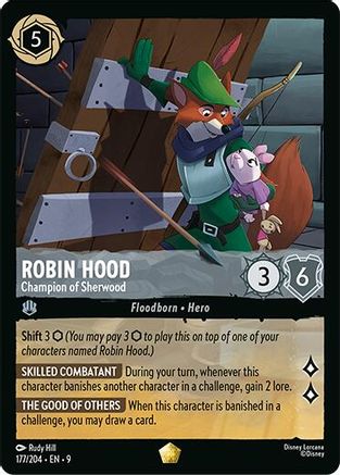 Robin Hood - Champion of Sherwood (177/204) Fabled (Cold Foil)