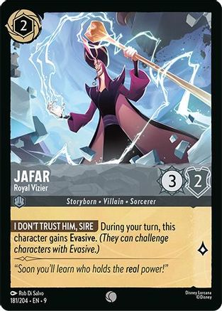 Jafar - Royal Vizier (181/204) Fabled (Cold Foil)