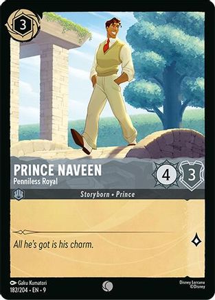 Prince Naveen - Penniless Royal (182/204) Fabled (Non-Foil)