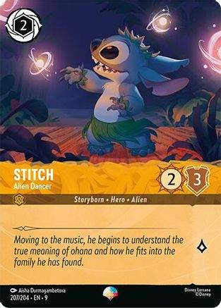 Stitch - Alien Dancer (Epic) (207/204) Fabled ()