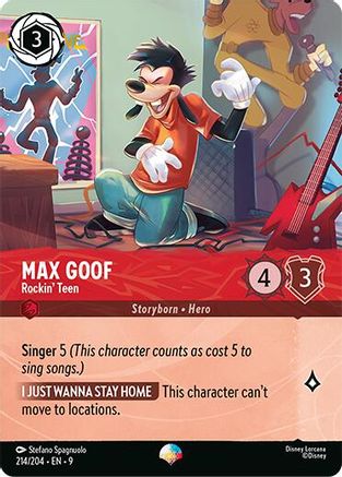 Max Goof - Rockin' Teen (Epic) (214/204) Fabled ()