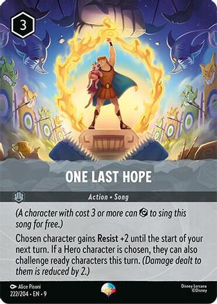One Last Hope (Epic) (222) Fabled ()