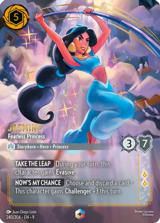 Jasmine - Fearless Princess (Enchanted) (240/204) Fabled ()