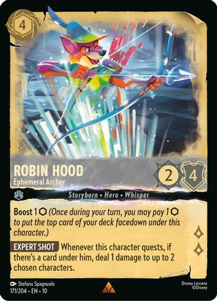 Robin Hood - Ephemeral Archer (171/204) Whispers in the Well (Cold Foil)