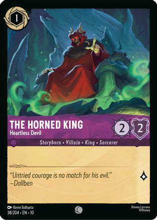The Horned King - Heartless Devil (38/204) Whispers in the Well (Cold Foil)