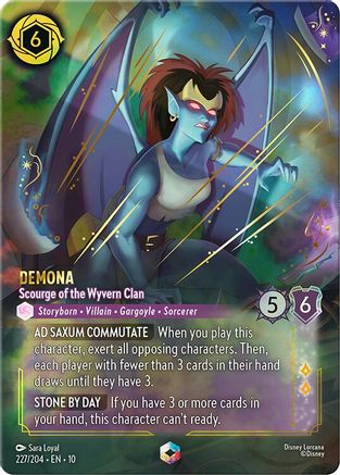 Demona - Scourge of the Wyvern Clan (Enchanted) (227/204) Whispers in the Well ()