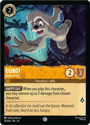 Gurgi - Apple Lover (10/204) Whispers in the Well (Cold Foil)
