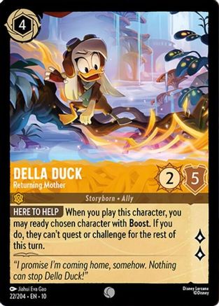 Della Duck - Returning Mother (22/204) Whispers in the Well (Cold Foil)